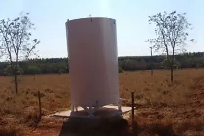 Caixa D'água Tipo Apoiada 2